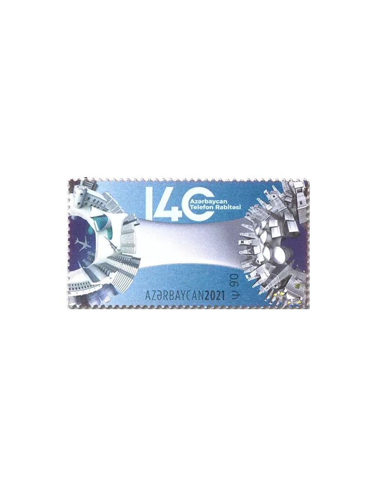 n° 1278 - Timbre AZERBAIDJAN Poste
