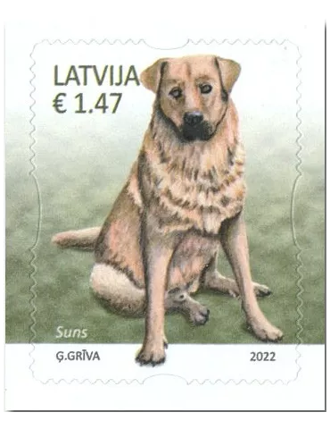 n° 1121/1124 - Timbre LETTONIE Poste 2
