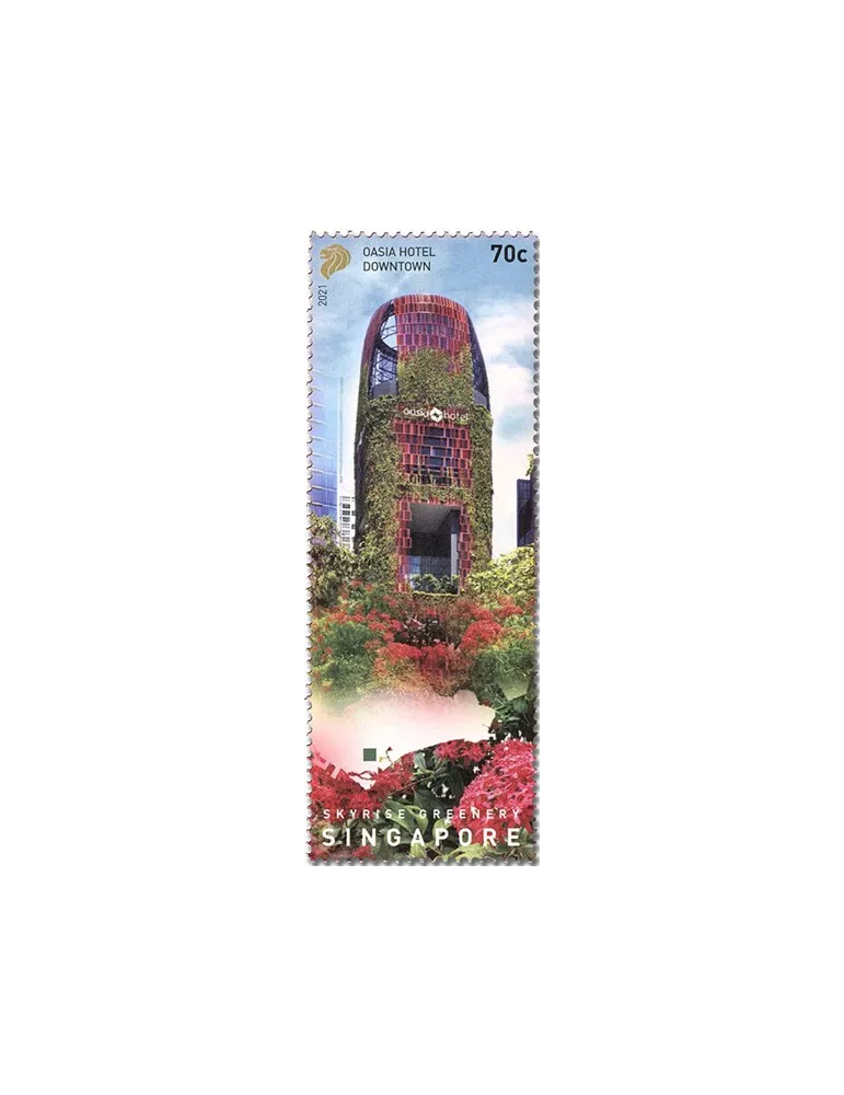 n° 2451/2456 - Timbre SINGAPOUR Poste