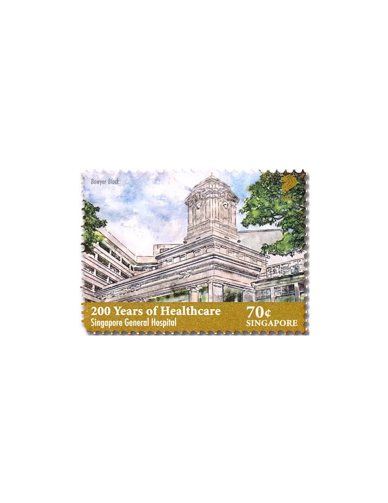 n° 2465/2468 - Timbre SINGAPOUR Poste
