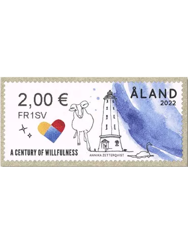 n° 43/46 - Timbre ALAND Timbres de distributeurs