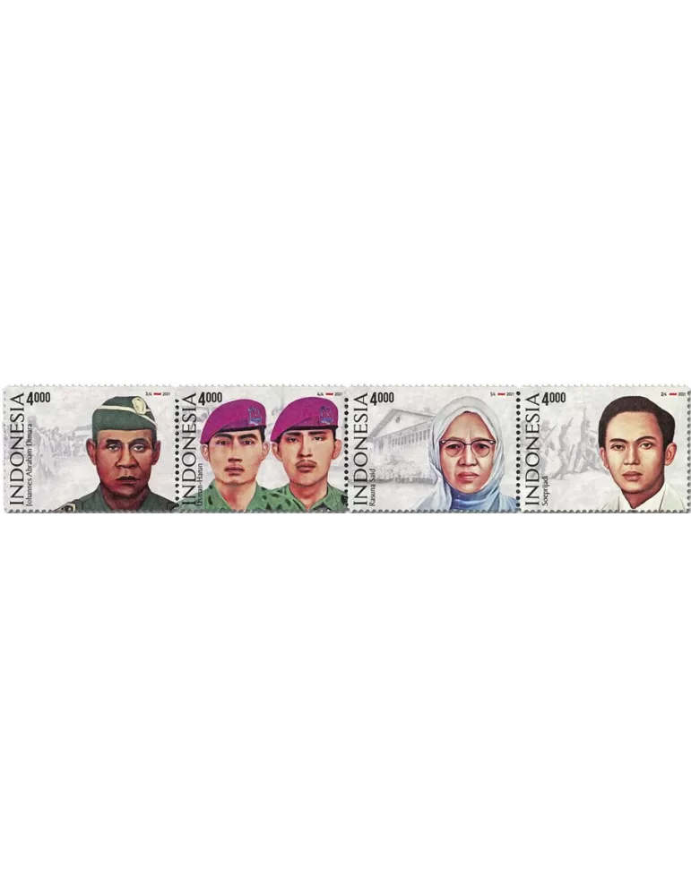n° 3094/3097 - Timbre INDONESIE Poste