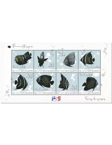 n° 551/558 - Timbre SAINT-MARTIN Poste