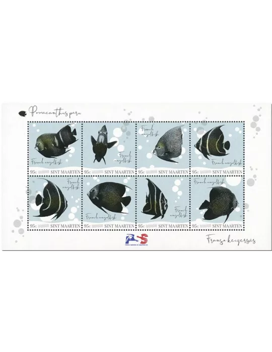 n° 551/558 - Timbre SAINT-MARTIN Poste
