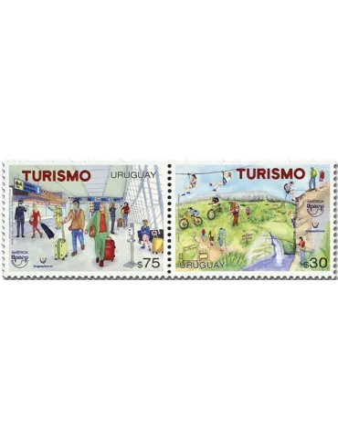 n° 3061/3062 - Timbre URUGUAY Poste