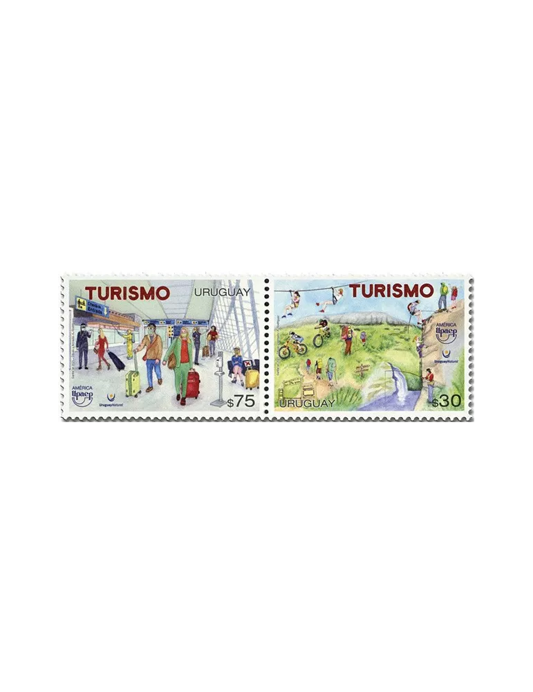 n° 3061/3062 - Timbre URUGUAY Poste