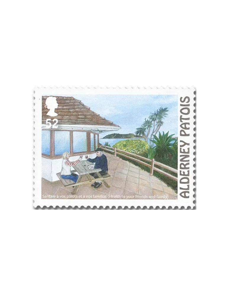 n° 738/745 - Timbre AURIGNY Poste
