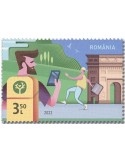 n° 6815/6818 - Timbre ROUMANIE Poste