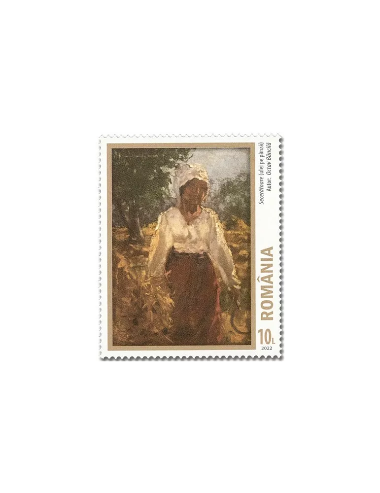 n° 6821/6824 - Timbre ROUMANIE Poste