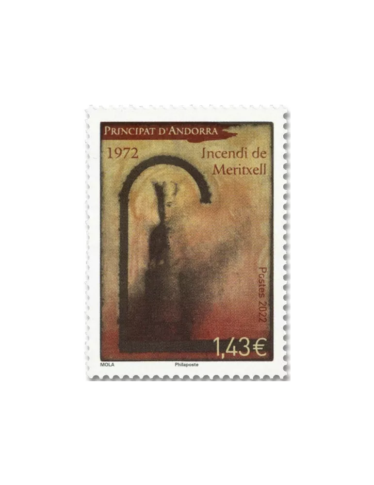 n° 880 - Timbre ANDORRE Poste
