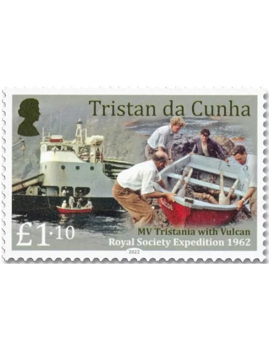 n° 1301/1304 - Timbre TRISTAN DA CUNHA Poste