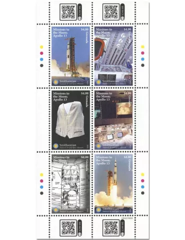 n° 6558/6563 - Timbre GRENADE Poste