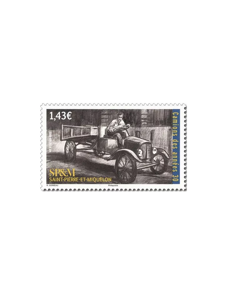 n° F1289 - Timbre Saint-Pierre et Miquelon Poste