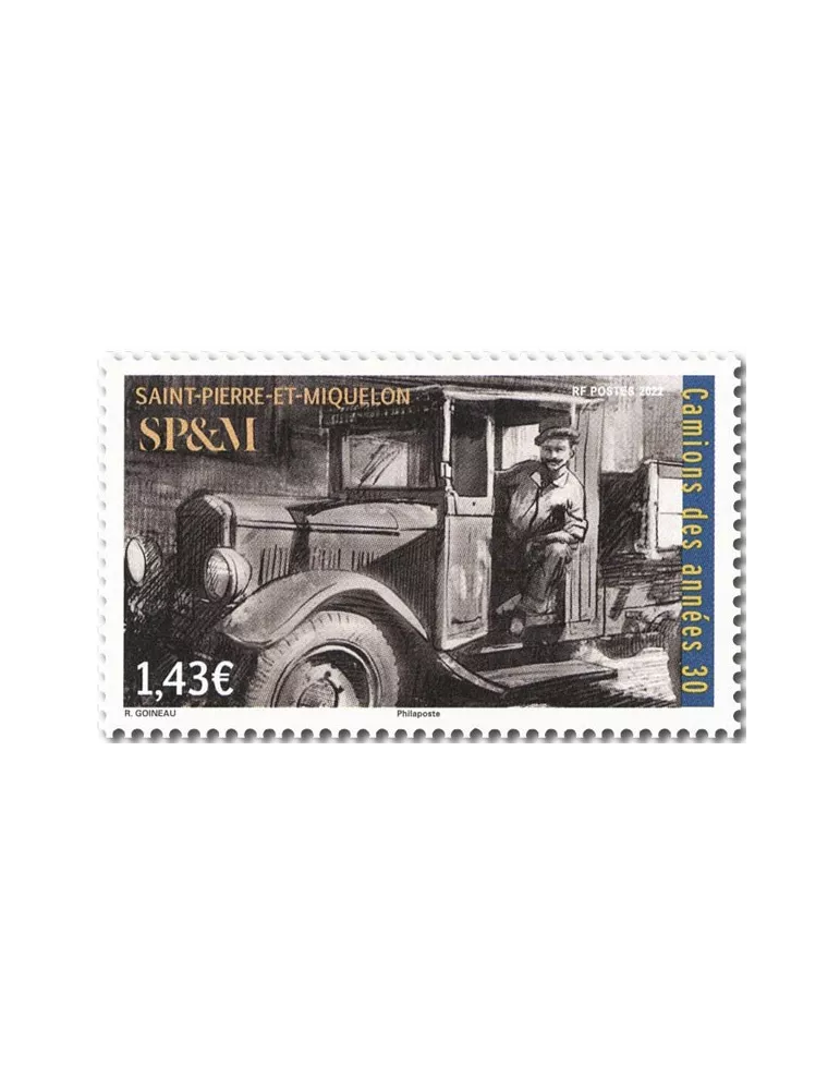 n° F1289 - Timbre Saint-Pierre et Miquelon Poste