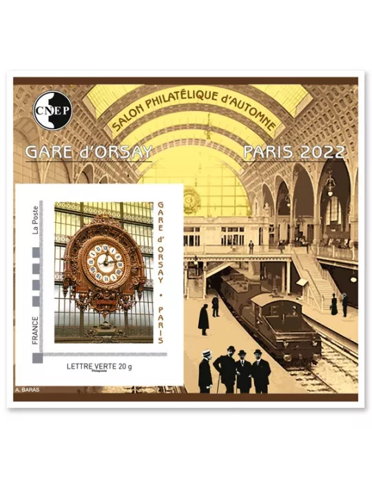 n° 90a - Timbre France CNEP (Non dentelé)