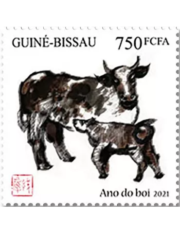 n° 8807  - Timbre GUINEE-BISSAU Poste