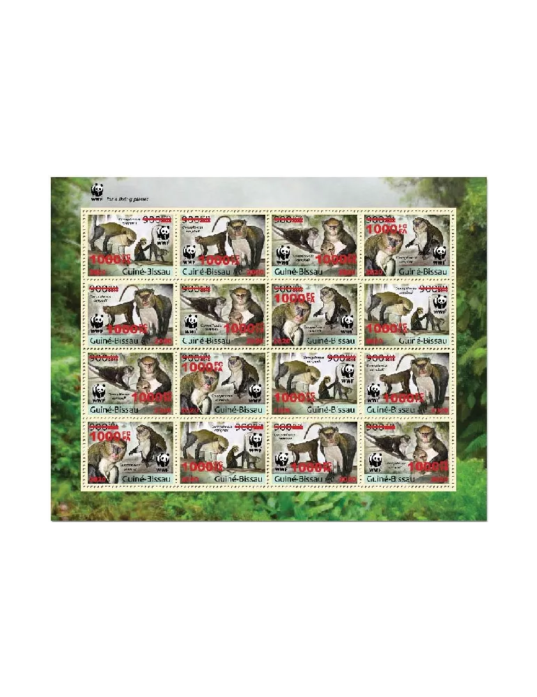 n° F8791  - Timbre GUINEE-BISSAU Poste