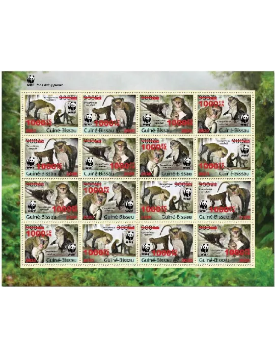 n° F8791  - Timbre GUINEE-BISSAU Poste