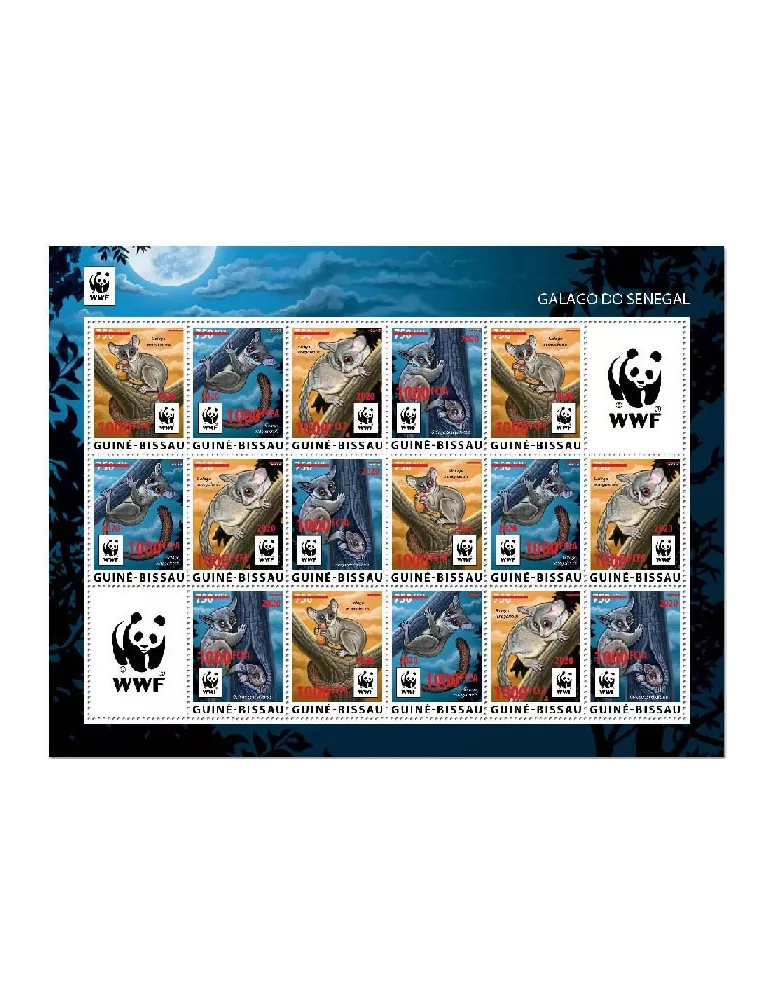 n° F8795  - Timbre GUINEE-BISSAU Poste