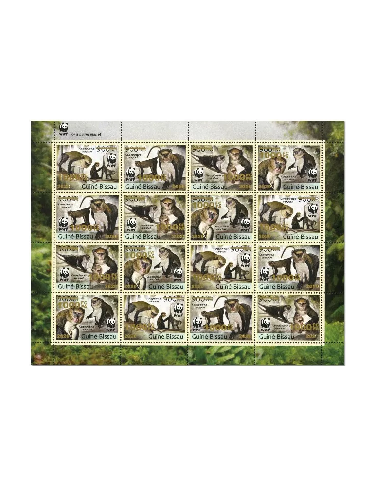 n° F8799  - Timbre GUINEE-BISSAU Poste