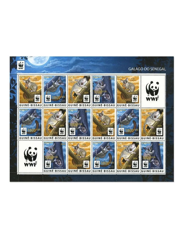 n° F8803  - Timbre GUINEE-BISSAU Poste