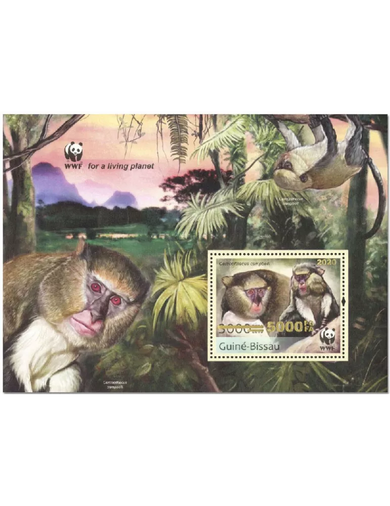 n° 1696  - Timbre GUINEE-BISSAU Blocs et feuillets