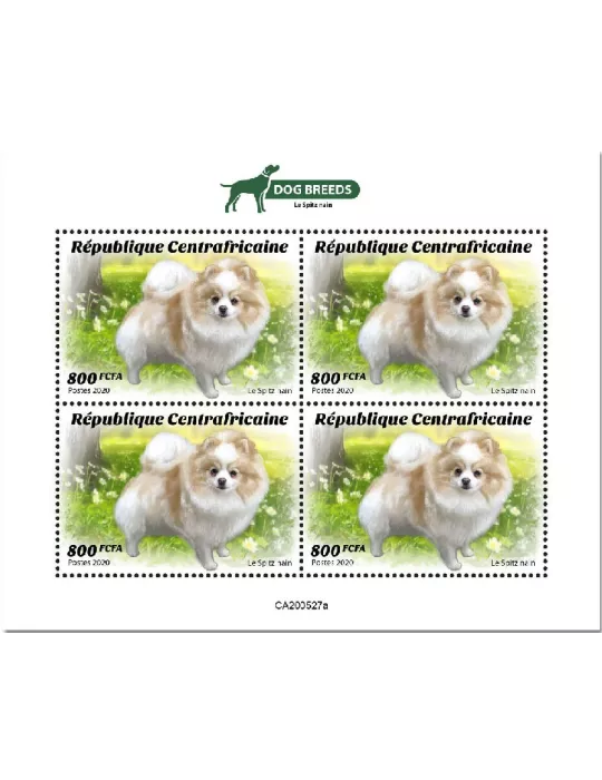 n° 7350  - Timbre CENTRAFRIQUE Poste