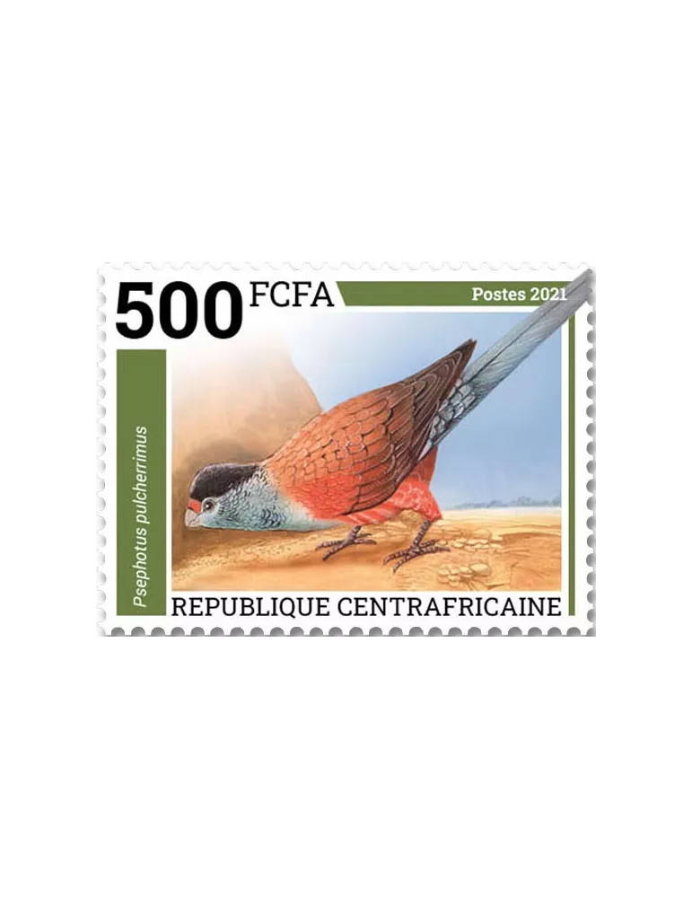 n° 8442/8445  - Timbre CENTRAFRIQUE Poste