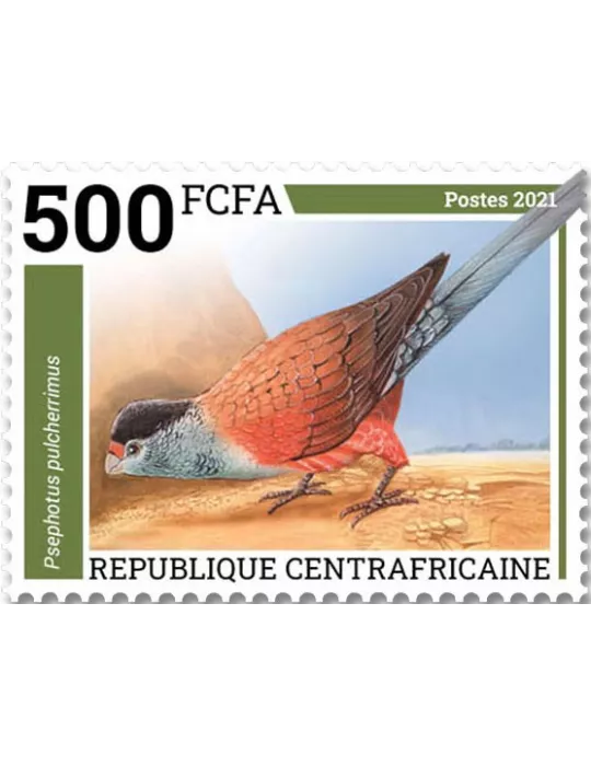 n° 8442/8445  - Timbre CENTRAFRIQUE Poste