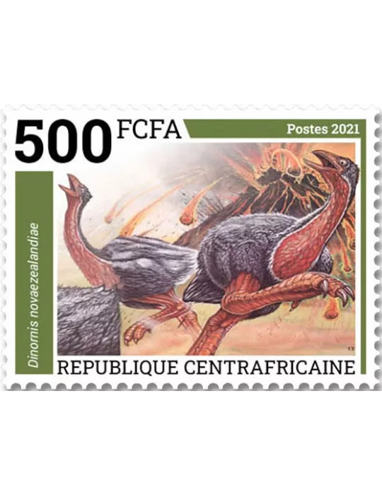 n° 8442/8445  - Timbre CENTRAFRIQUE Poste