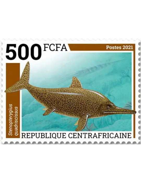 n° 8462/8465  - Timbre CENTRAFRIQUE Poste