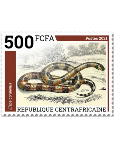 n° 8466/8469  - Timbre CENTRAFRIQUE Poste 2