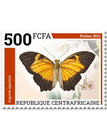 n° 8470/8473  - Timbre CENTRAFRIQUE Poste 2