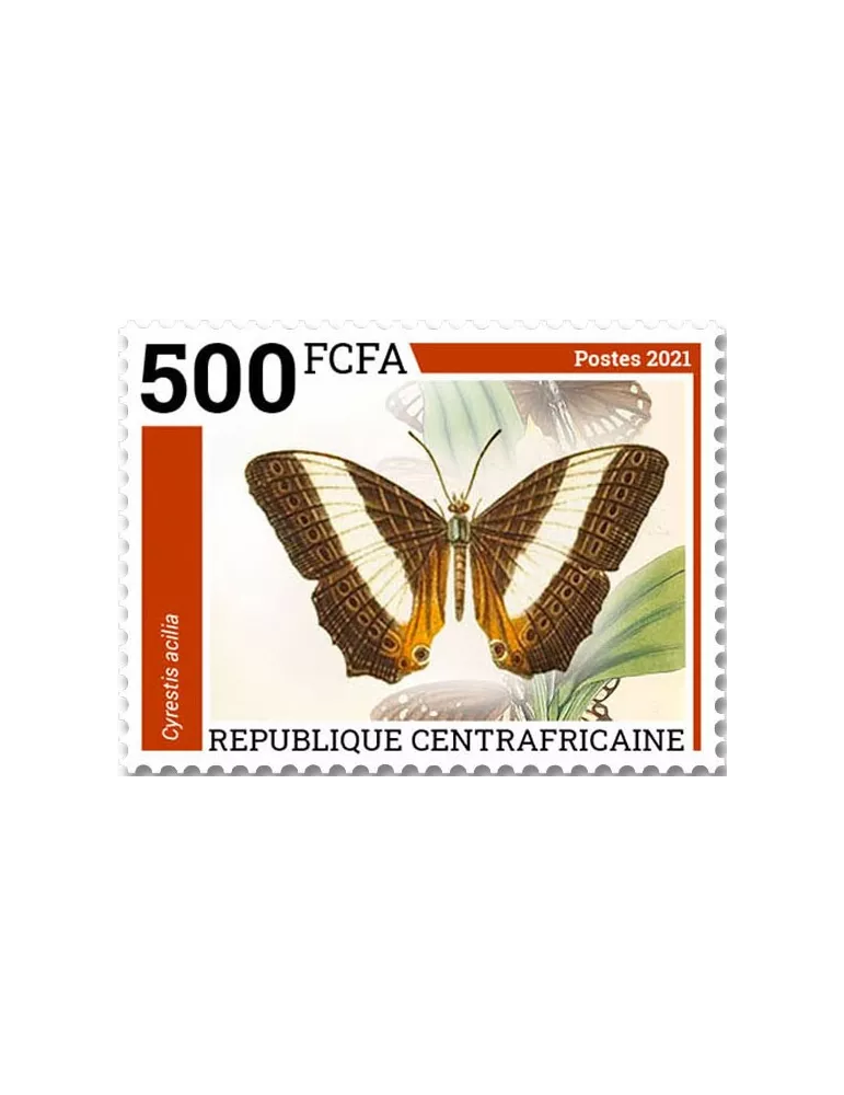 n° 8470/8473  - Timbre CENTRAFRIQUE Poste