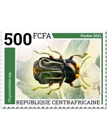 n° 8474/8477  - Timbre CENTRAFRIQUE Poste 2