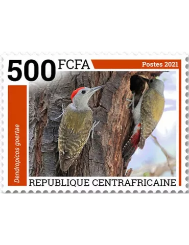 n° 8478/8481  - Timbre CENTRAFRIQUE Poste 2