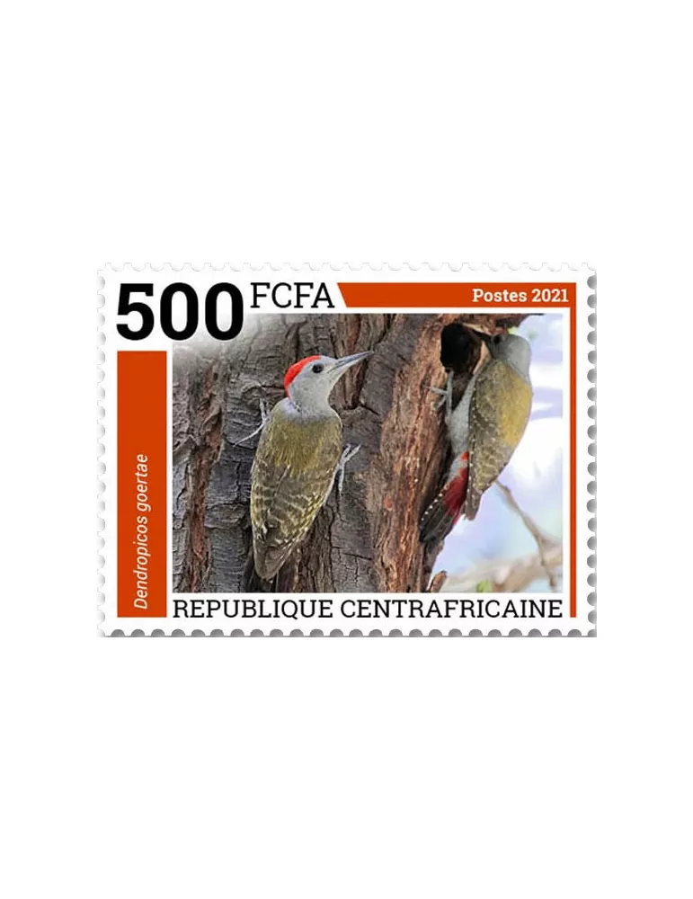 n° 8478/8481  - Timbre CENTRAFRIQUE Poste