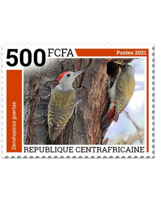 n° 8478/8481  - Timbre CENTRAFRIQUE Poste