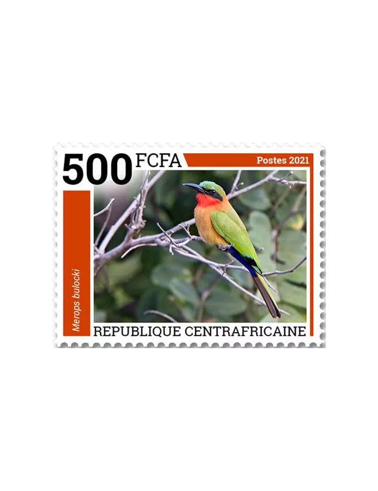 n° 8478/8481  - Timbre CENTRAFRIQUE Poste
