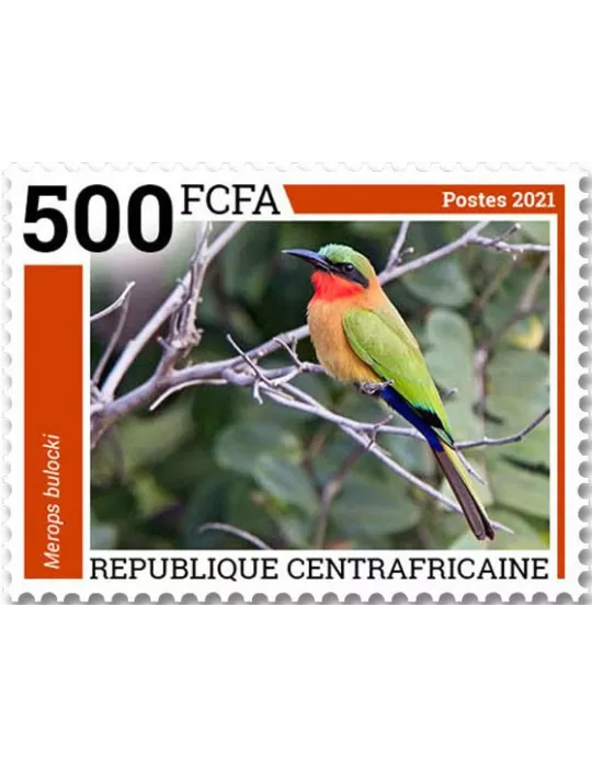 n° 8478/8481  - Timbre CENTRAFRIQUE Poste