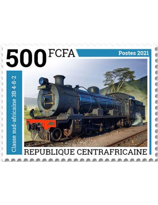 n° 8486/8489  - Timbre CENTRAFRIQUE Poste