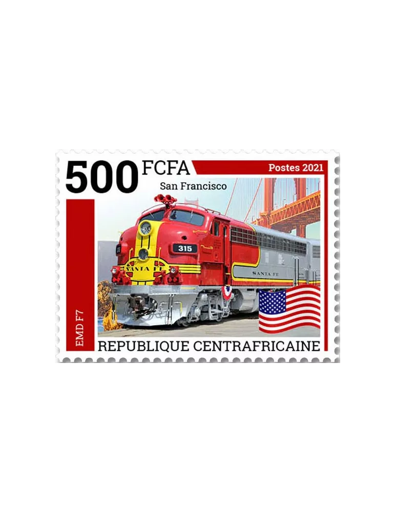 n° 8490/8493  - Timbre CENTRAFRIQUE Poste