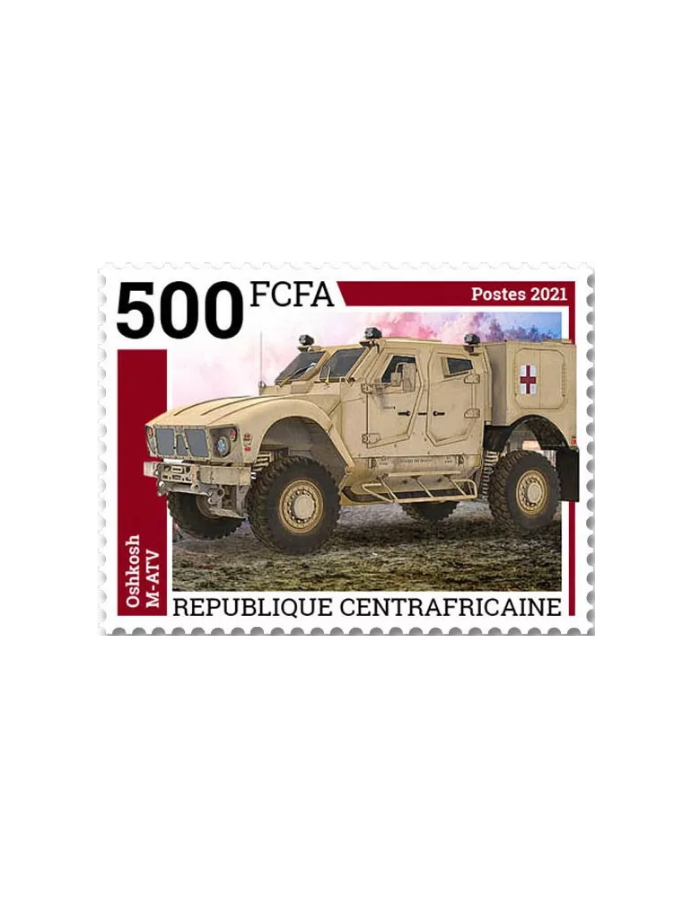 n° 8498/8501  - Timbre CENTRAFRIQUE Poste