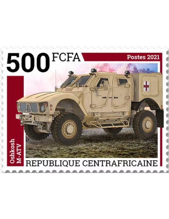 n° 8498/8501  - Timbre CENTRAFRIQUE Poste