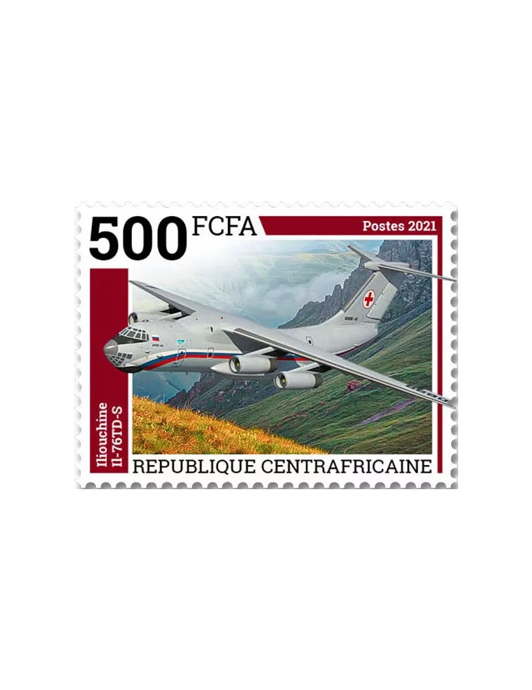 n° 8498/8501  - Timbre CENTRAFRIQUE Poste