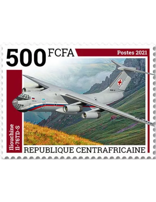 n° 8498/8501  - Timbre CENTRAFRIQUE Poste