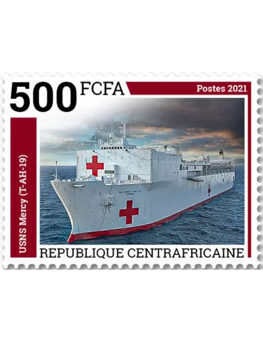 n° 8498/8501  - Timbre CENTRAFRIQUE Poste