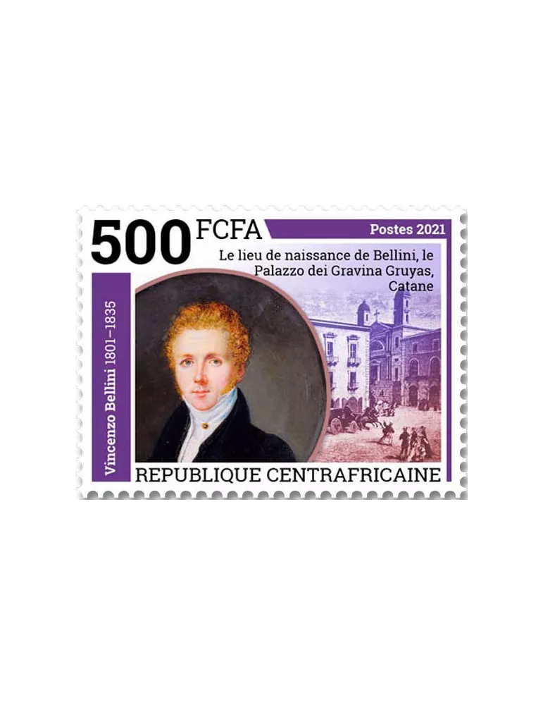 n° 8506/8509  - Timbre CENTRAFRIQUE Poste