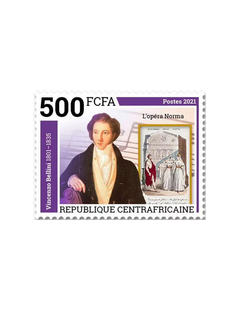 n° 8506/8509  - Timbre CENTRAFRIQUE Poste