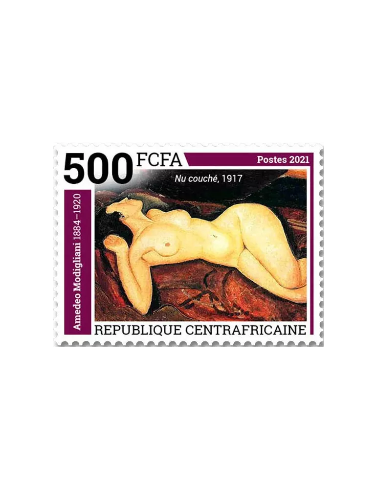 n° 8510/8513  - Timbre CENTRAFRIQUE Poste